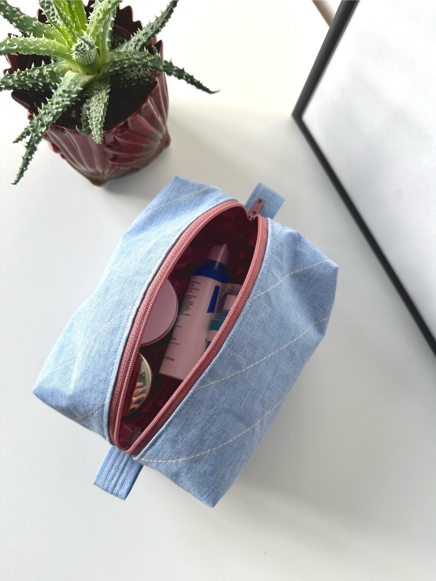 Handmade Beauty Bag/ pouch