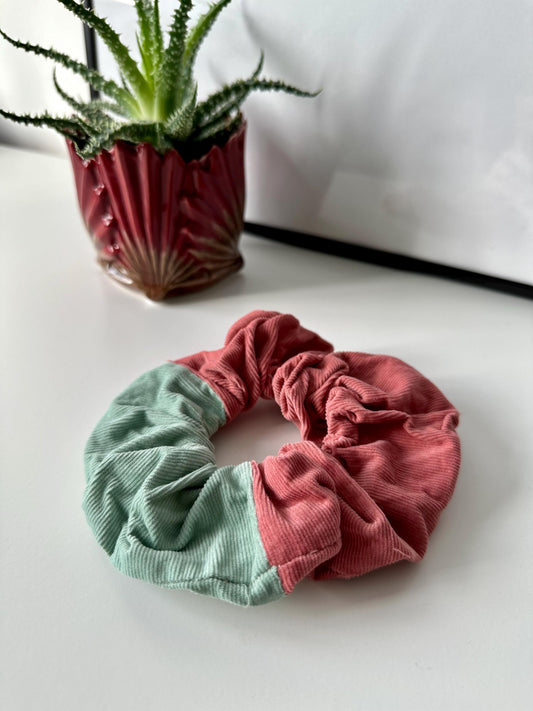 Corduroy Charm - Handmade Scrunchie