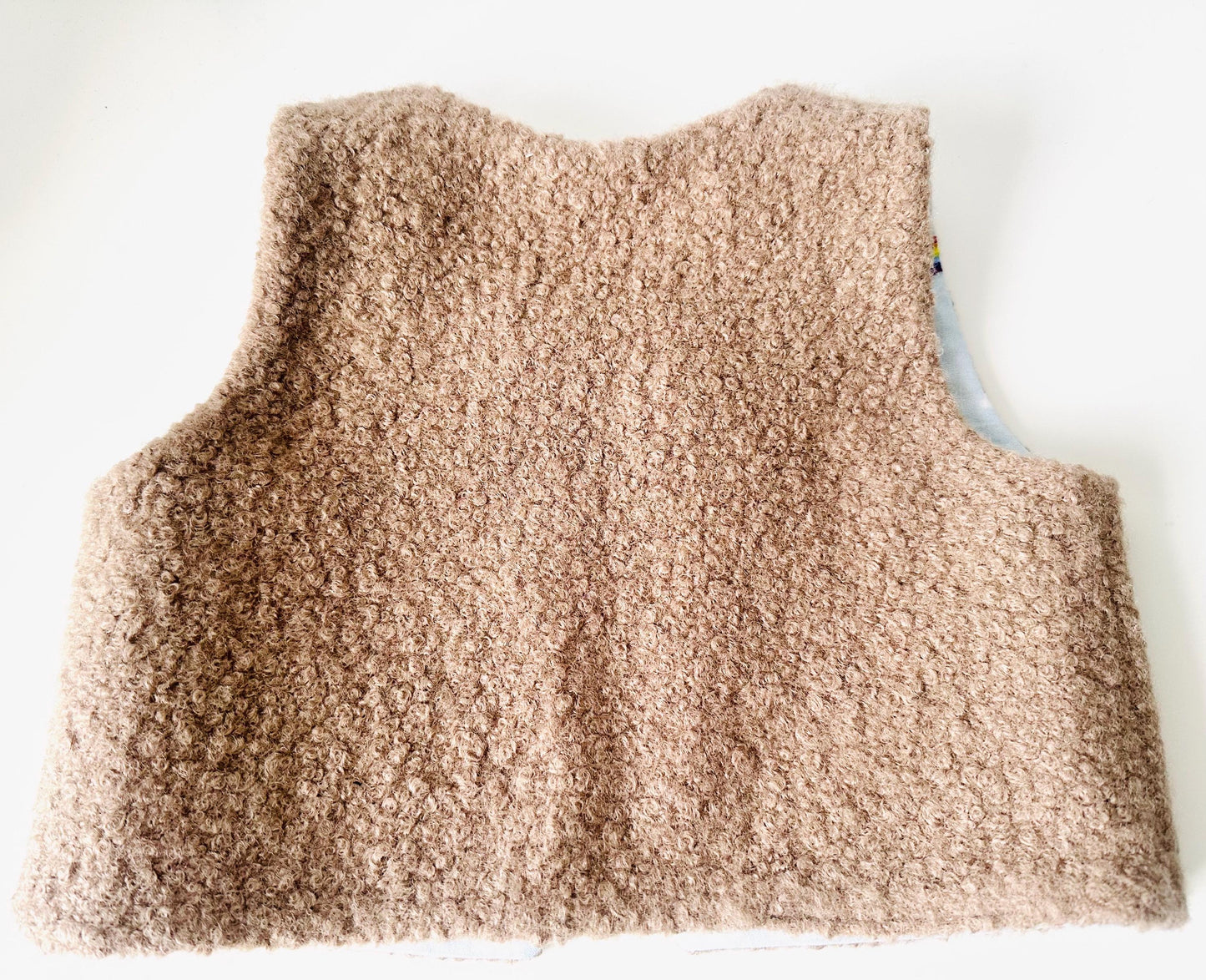 Handmade Teddy Baby Vest (6-9 Months)