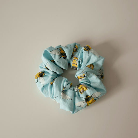 Handmade Bee Scrunchie
