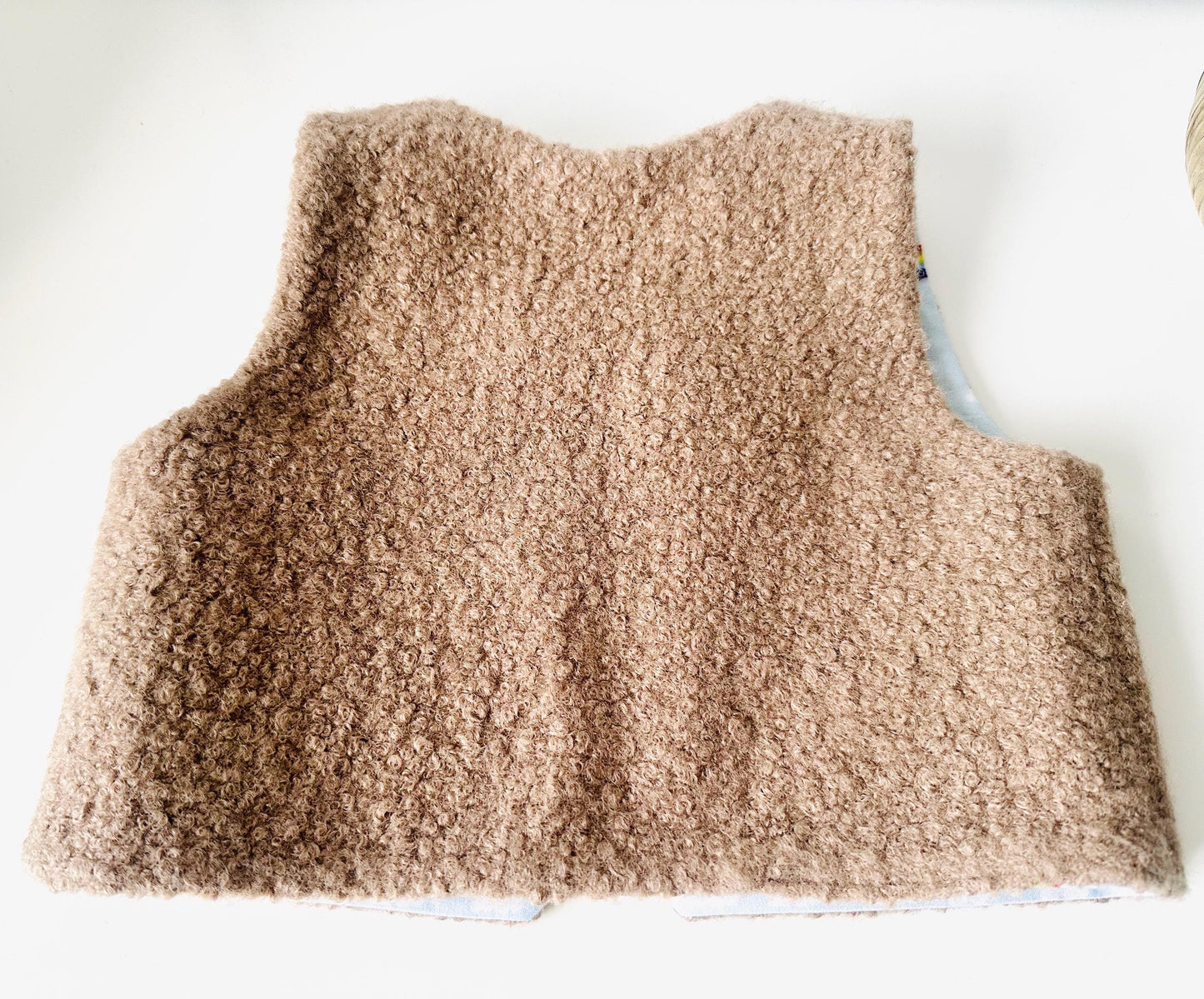 Handmade Teddy Baby Vest (6-9 Months)