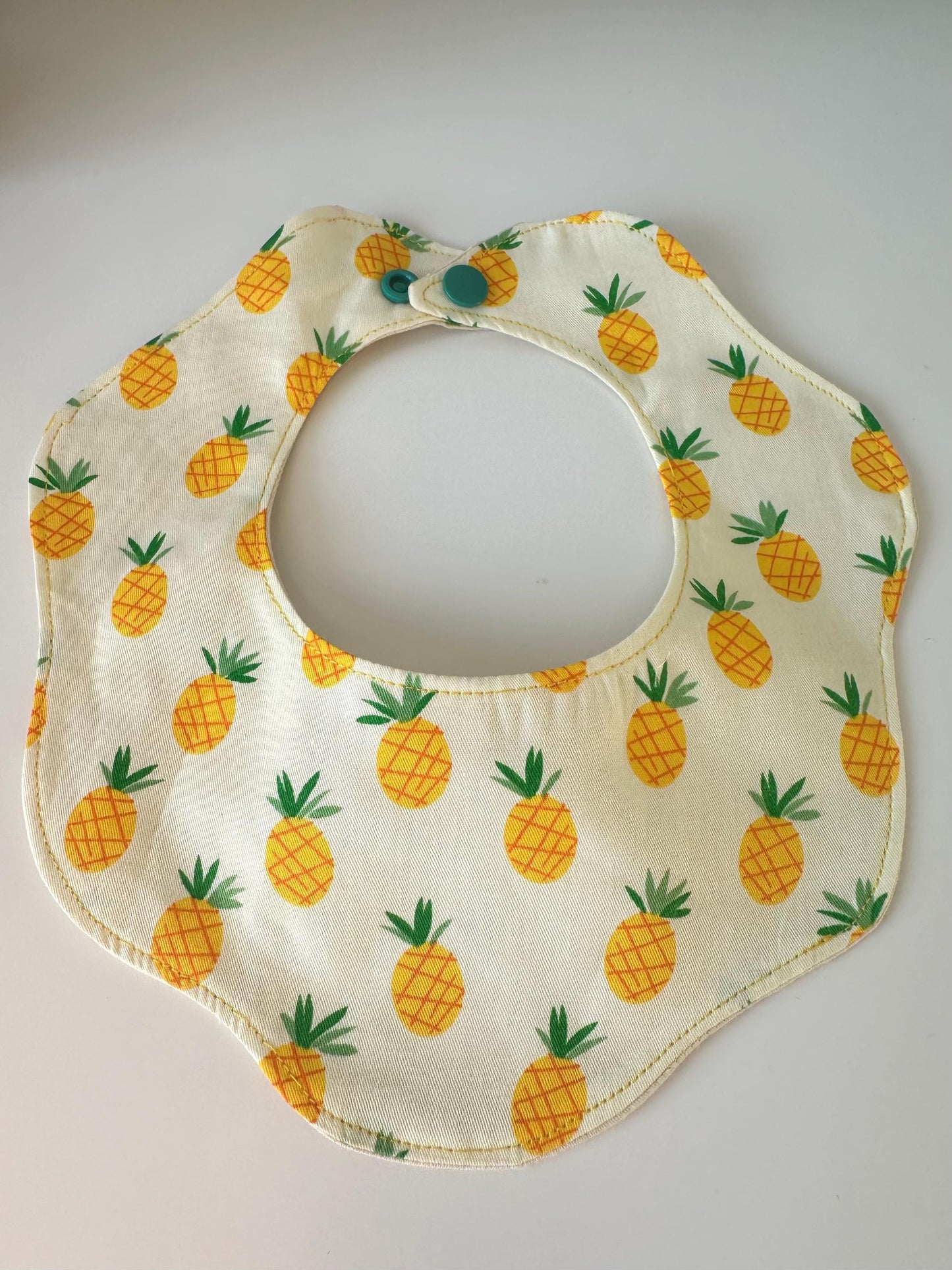 Pineapple Soft Baby Collar / Bib (6-12 months)