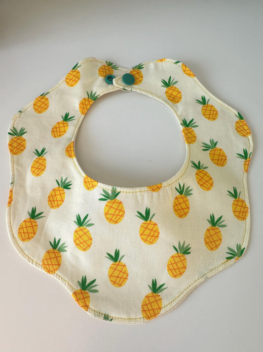 Pineapple Soft Baby Collar / Bib (6-12 months)