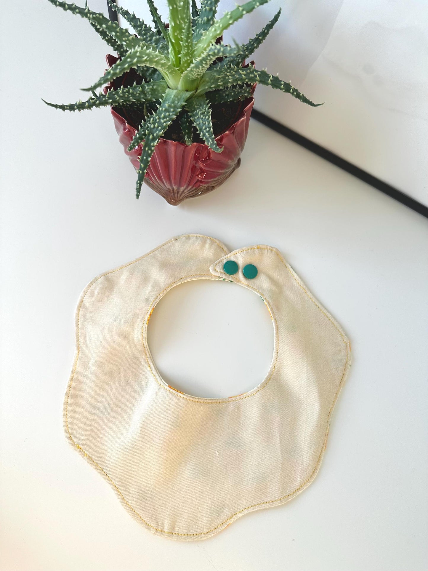 Pineapple Soft Baby Collar / Bib (6-12 months)