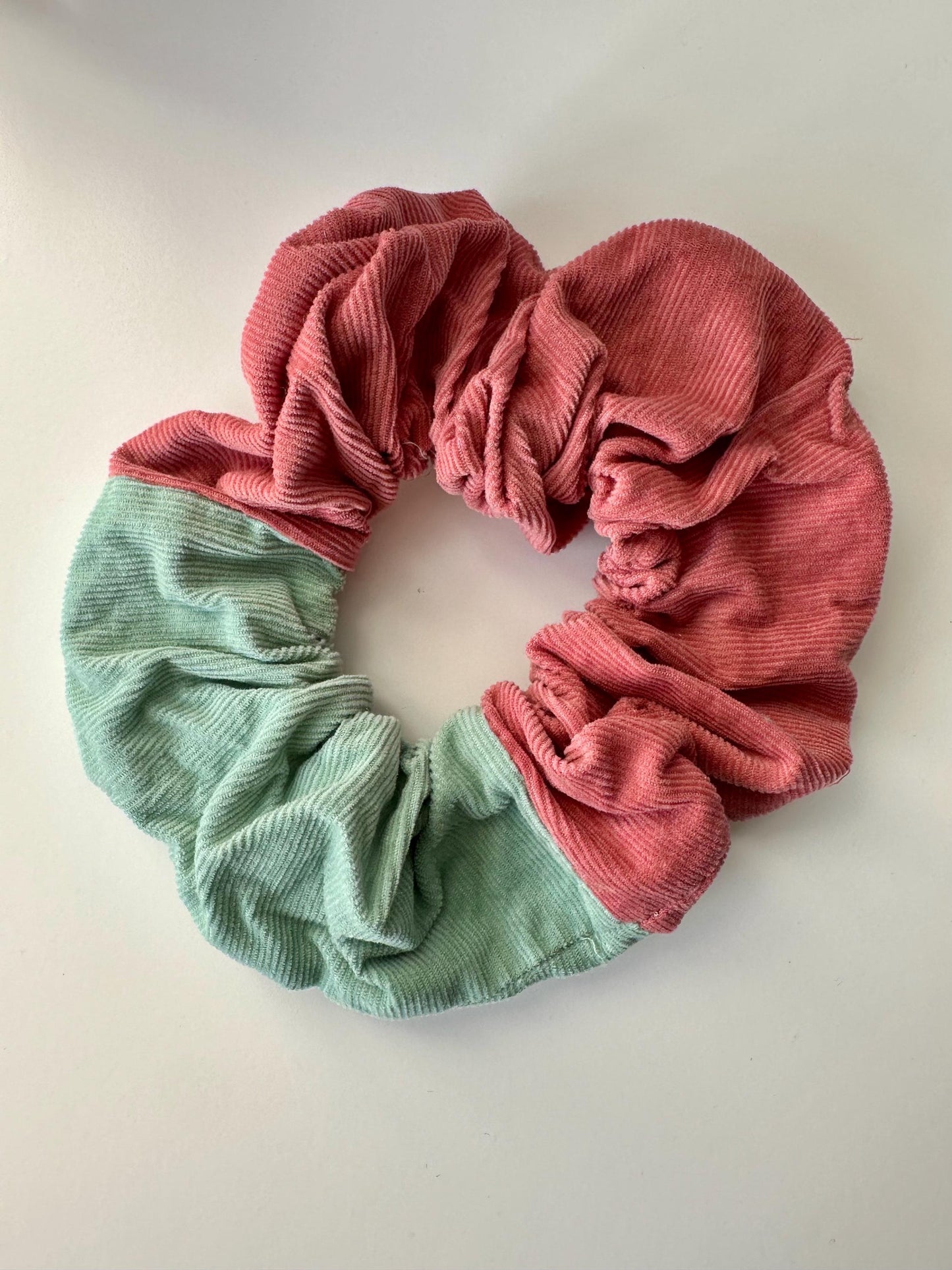 Corduroy Charm - Handmade Scrunchie